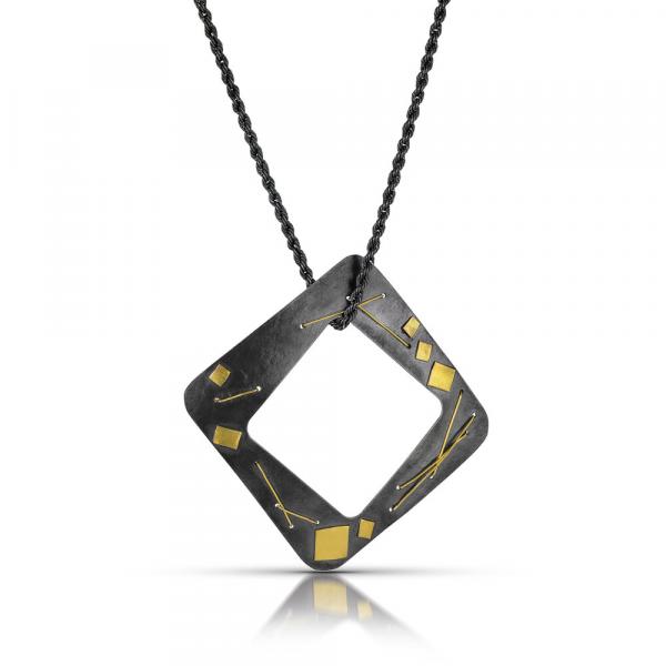 Open Square Necklace