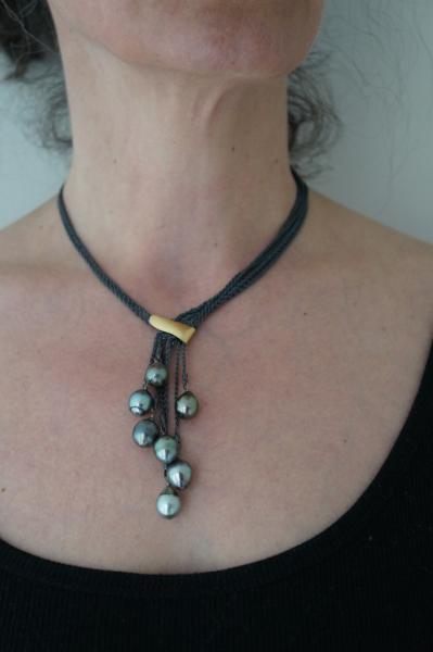 Seven Strand Tahitian Pearl Necklace picture