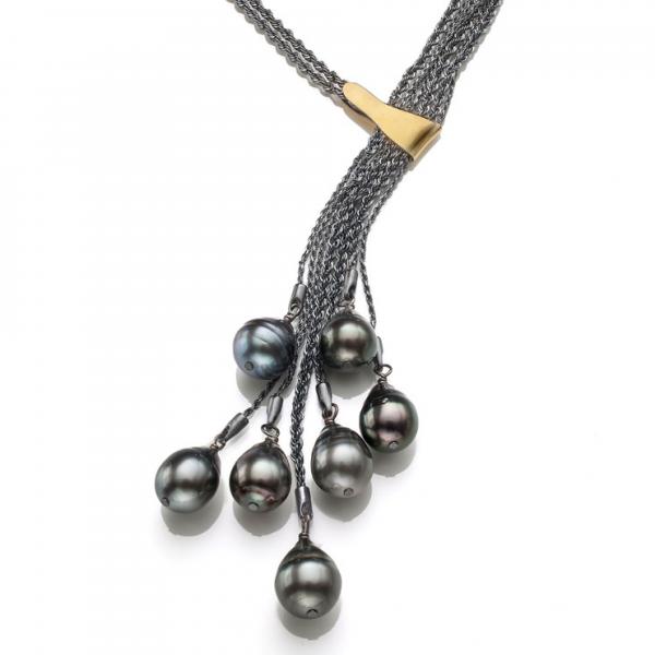 Seven Strand Tahitian Pearl Necklace picture