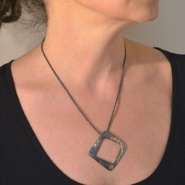 Open Square Necklace picture