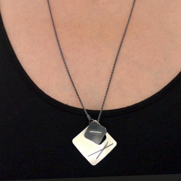 Two Square Necklace picture