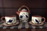 Bluebird Teapot Set