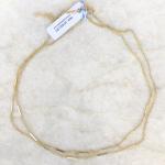 Minimalist Long Gold Chain Necklace
