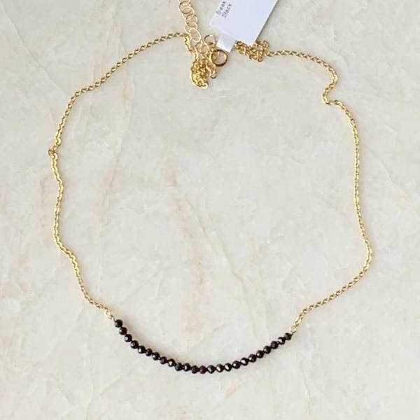 Black Onyx Choker Necklace