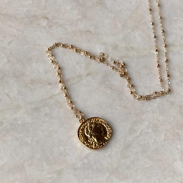 Gold Coin Necklaces picture