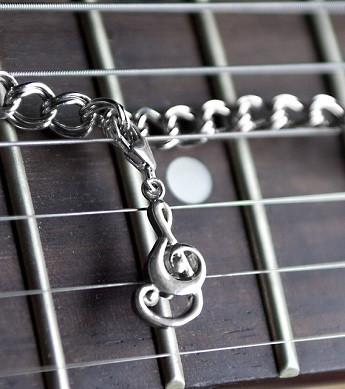 Treble Clef - Music Charm picture