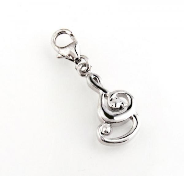 Treble Clef - Music Charm picture