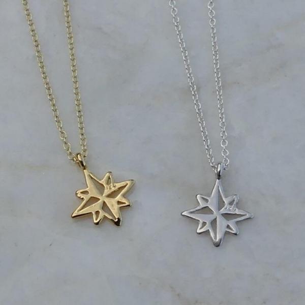 North Star Necklace  |  Gold or Silver picture