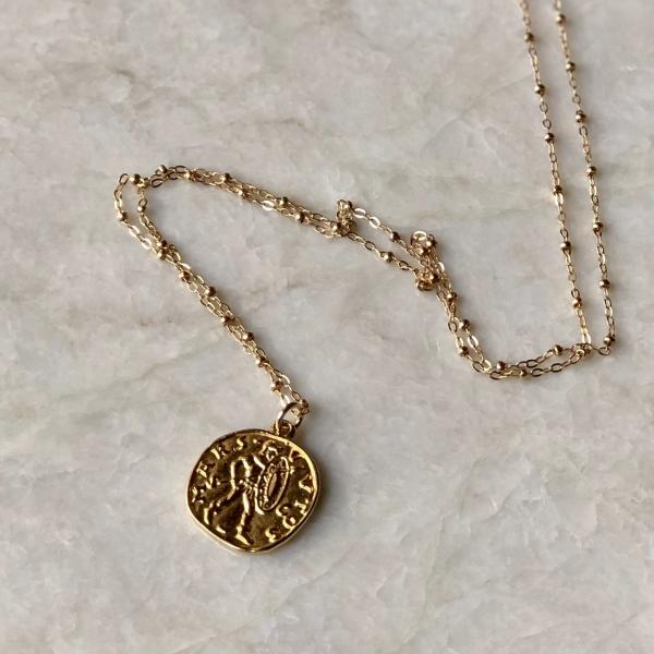 Gold Coin Necklaces picture