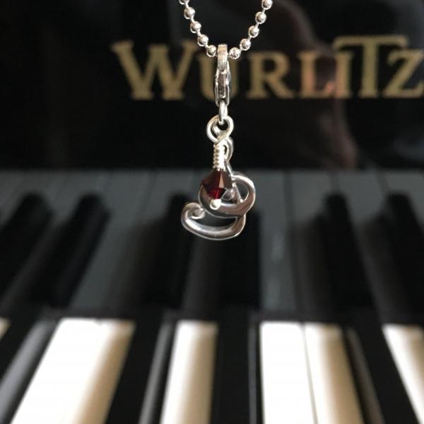 Treble Clef - Music Charm picture