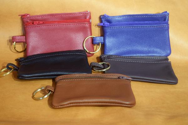 Double zipper pouch picture