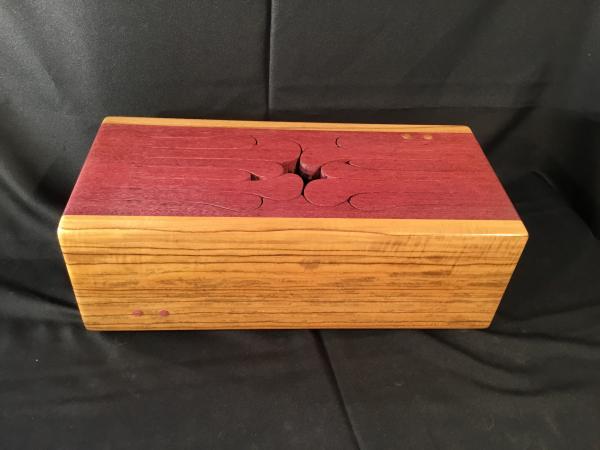 Chorded 12-key (Brazilian Purpleheart and Curly Teak) picture