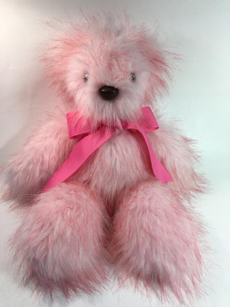 Long Pink Fur Bear