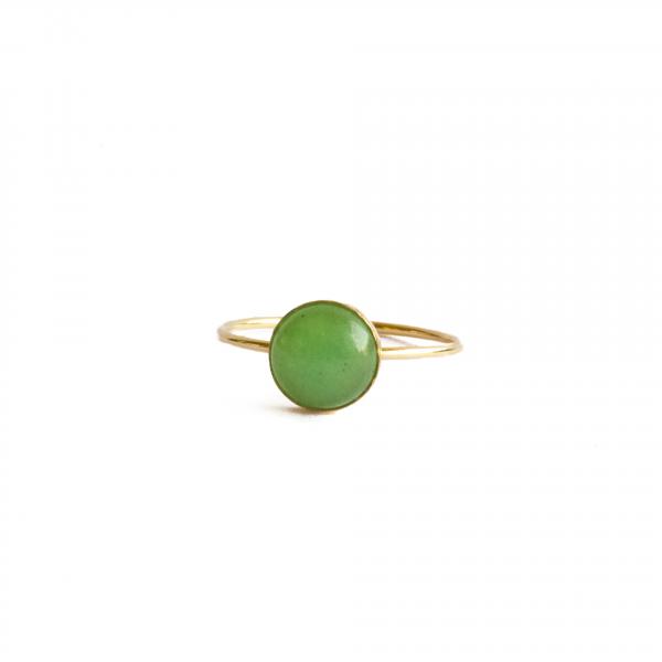 Green Aventurine 14k Gold Filled Ring picture