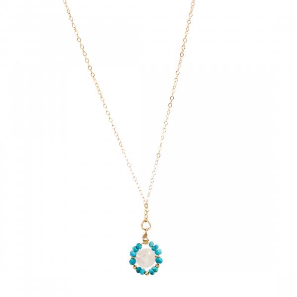 Minimalist Gemstone Necklace picture