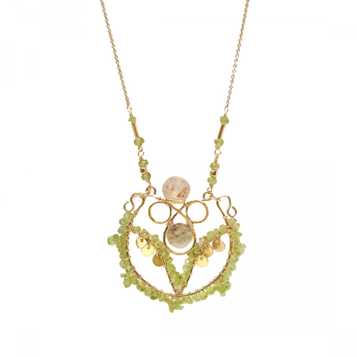 Peridot Gemstone Necklace picture