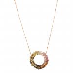 Tourmaline Gold Fill Necklace