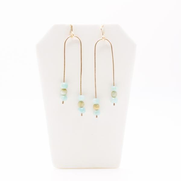 Aqumarine Earrings