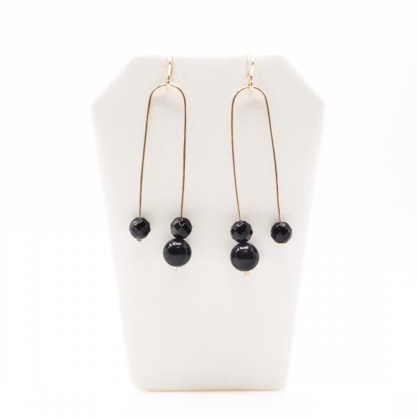 Onyx Gemstone Earrings