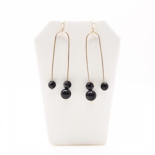 Onyx Gemstone Earrings