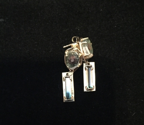 Matched tourmaline studs picture