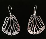 Monarch wing earrings- lower wing