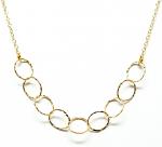 Gold Rings Necklace