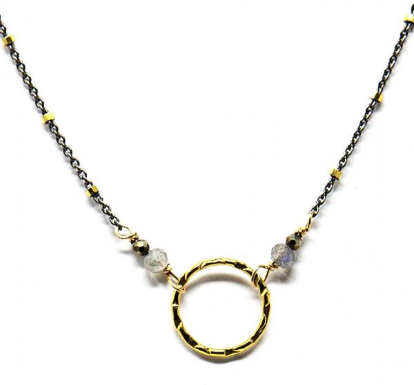 Oxidized sterling Encircle Necklace picture