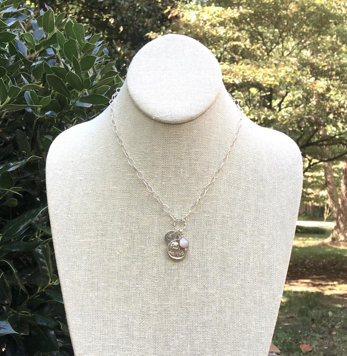 Silver Roman Cross Necklace picture