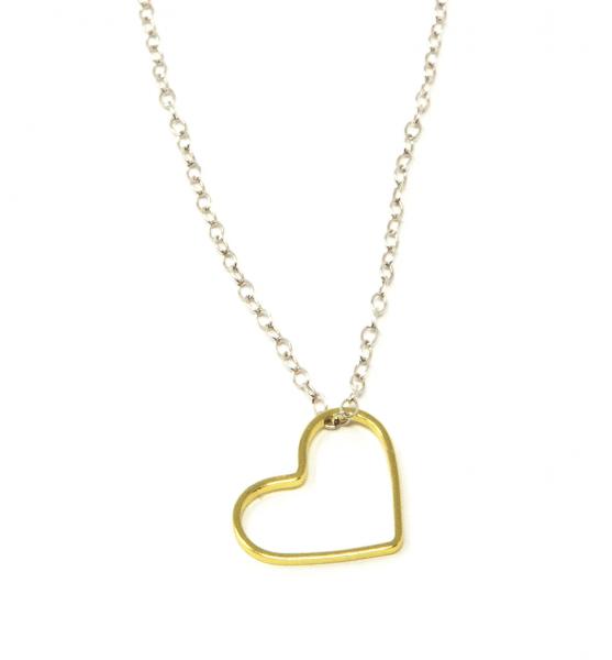 Open Heart Necklace