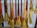 Brooms and broomcorn accessories