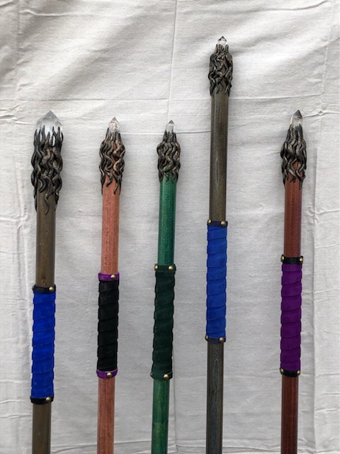 Special resin work staffs picture