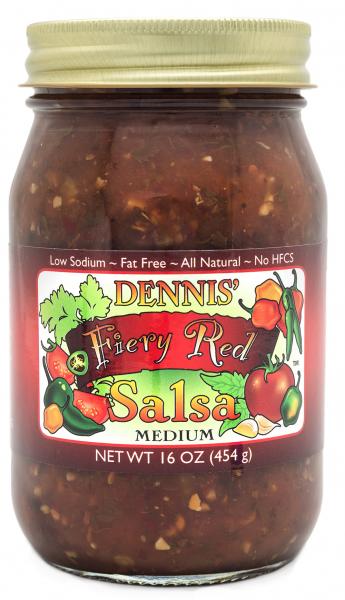 Dennis' Fiery Red Salsa - Medium