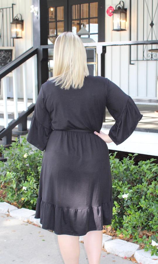 Black Ruffle Dress picture