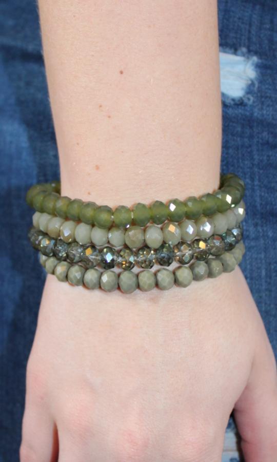 Olive Bracelet Stack