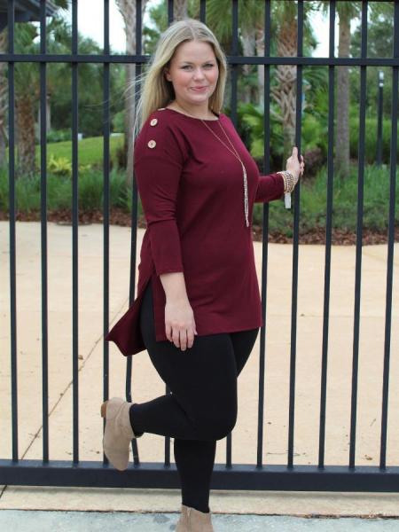Burgundy Tunic picture