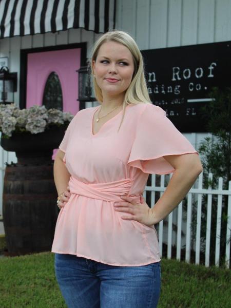 Feeling Peachy Blouse picture