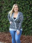 Grey Leopard Cardigan