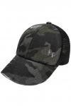 Baseball Pony Cap - Black Camo