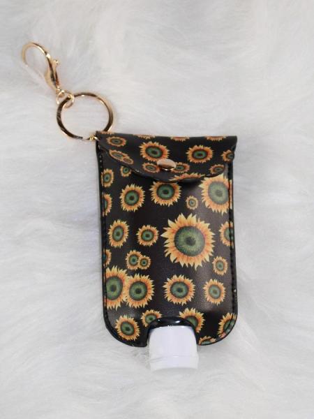 Hand Sanitizer Holder - Sunflower picture