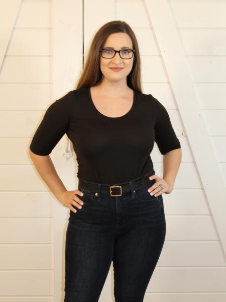 Perfectly Plain Black Tee picture