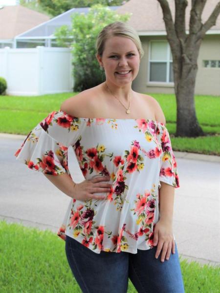 Madison Floral Blouse picture