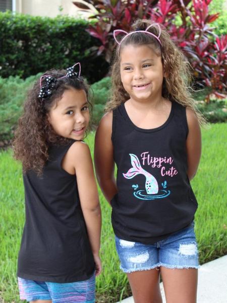 Flippin' Cute Mermaid Tank - Kids picture