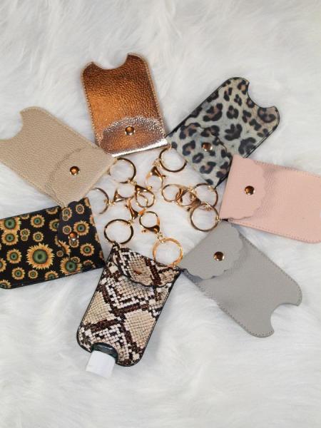 Hand Sanitizer Holder - Leopard picture