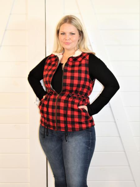 Red Buffalo Plaid Vest picture