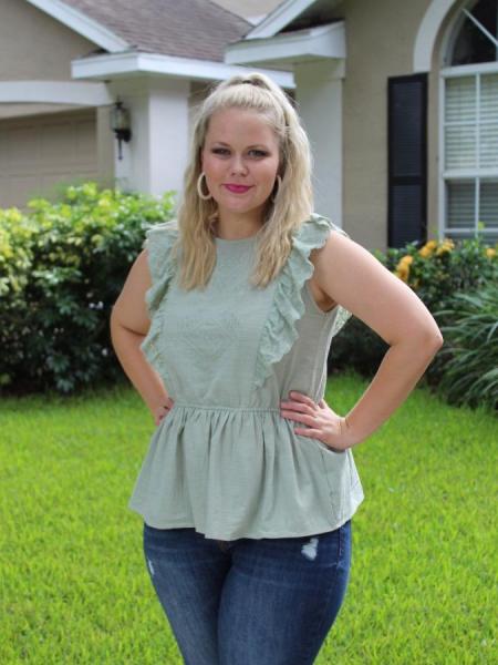 Crochet Ruffle Top picture