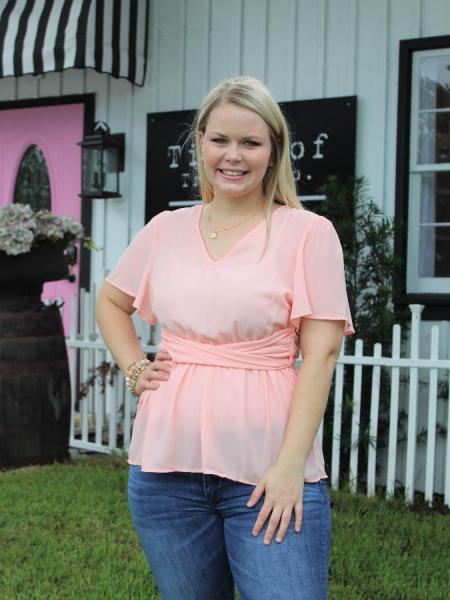 Feeling Peachy Blouse picture