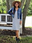 Stripes on Stripes Dress