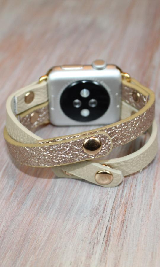 Snap Apple Band - Silver picture