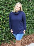 Navy Thermal Sweater